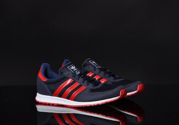 Adidas sneaker schwarz rot online